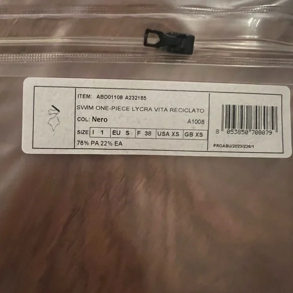 Versace Black and Gold Cut-Out One-Piece Swimsuit - Picture 6 of 9